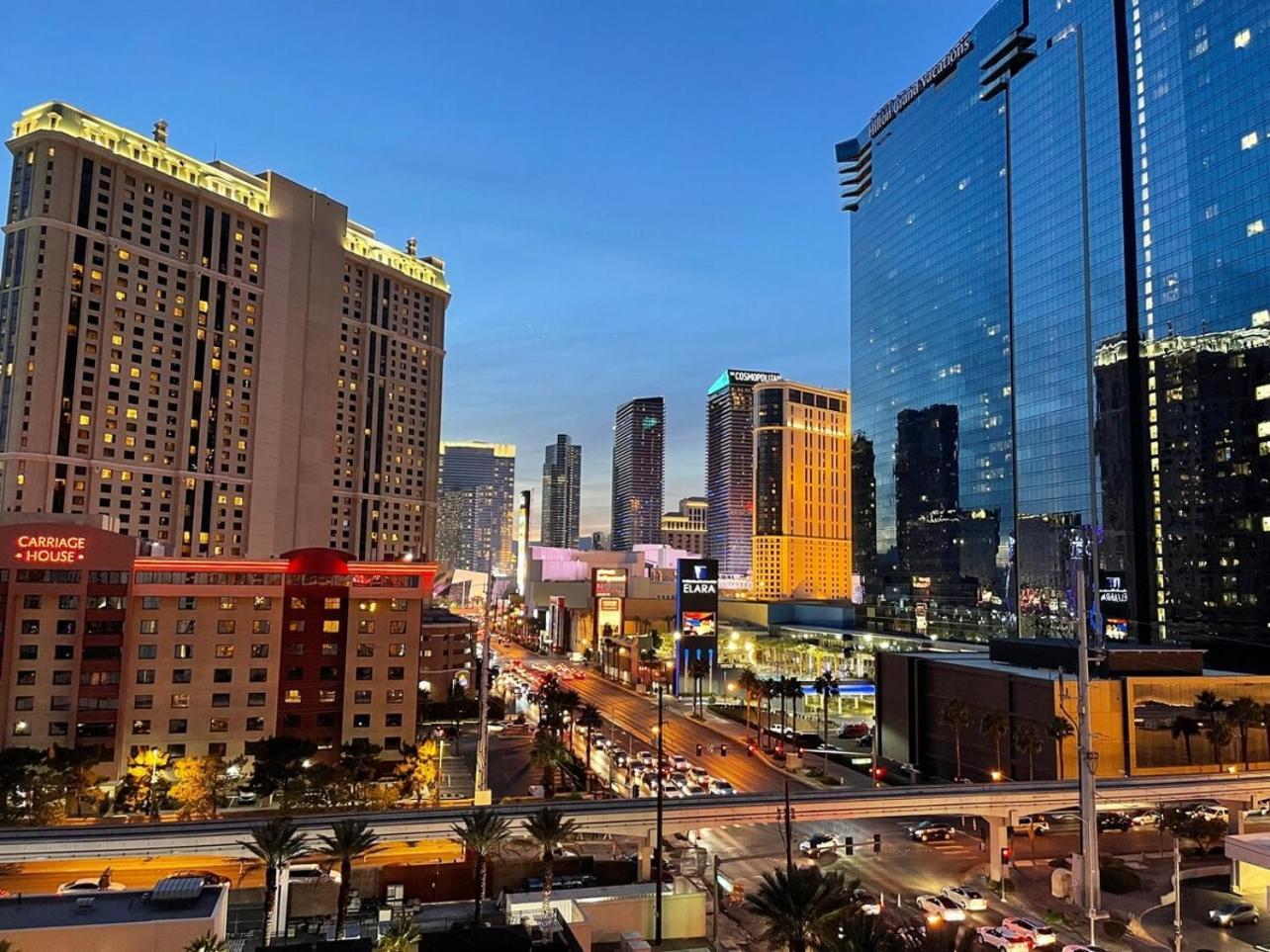 Сasa de vacaciones Mgm Balcony Strip Sphere And F1 Race Views *